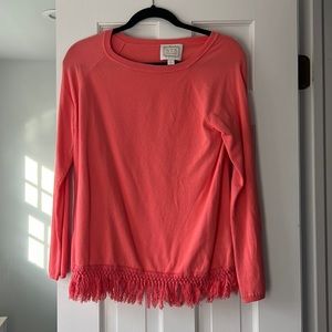 Sail to Sable Fringe Sweater